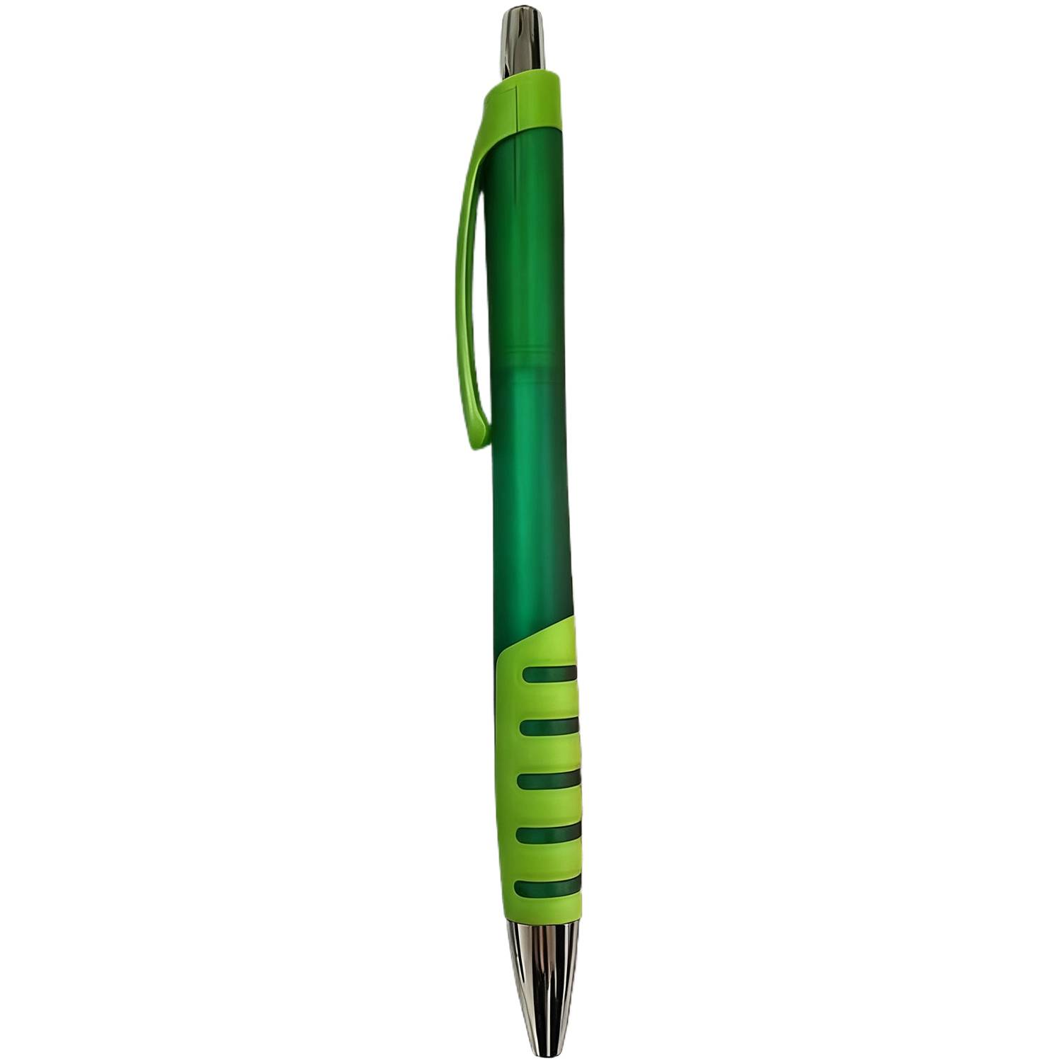 Plastic Frosted Retractable Ballpoint Pen 8