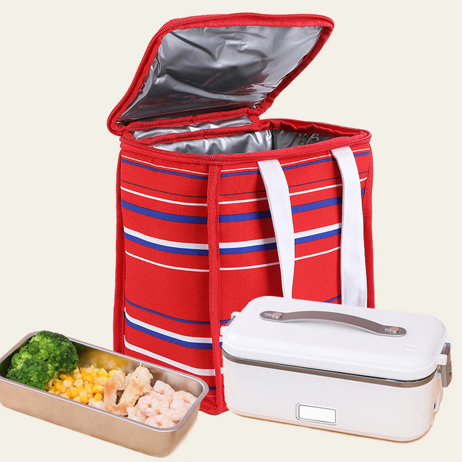 Canvas Tote Lunch Bag 6