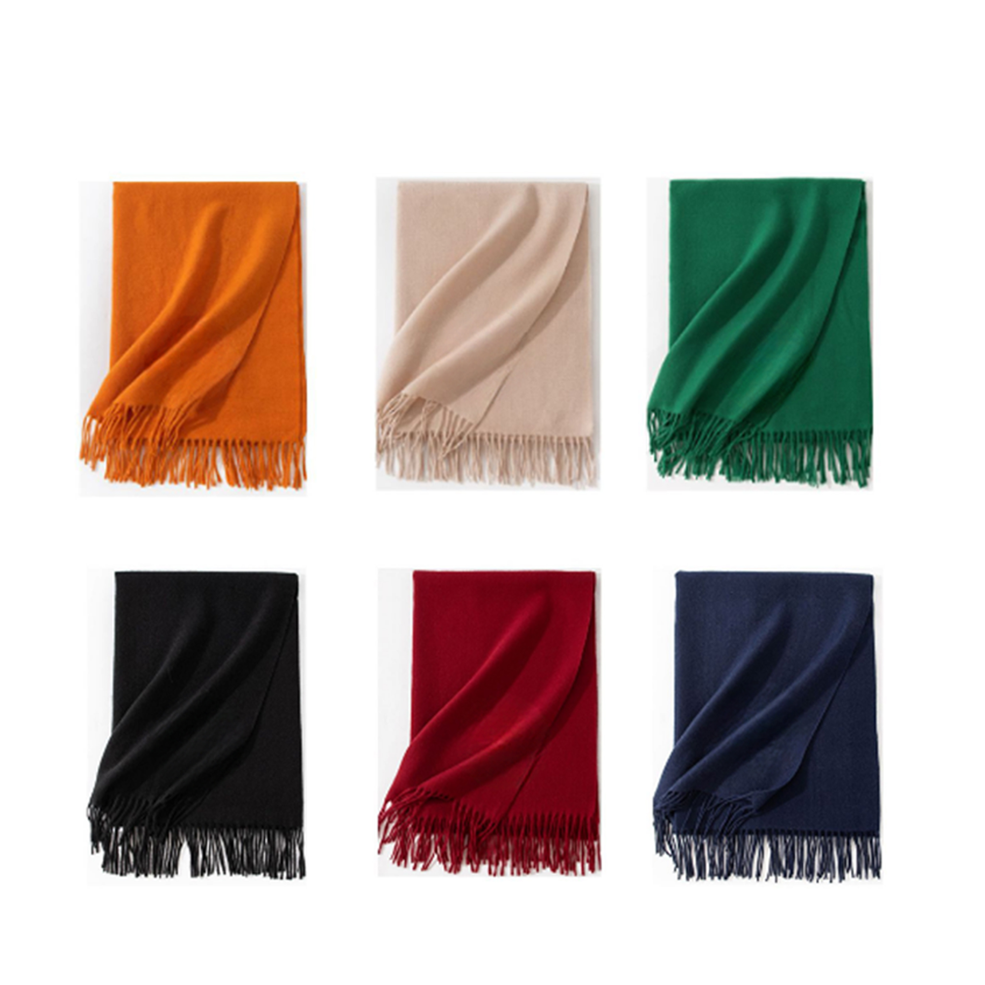 Soft Winter Women's Warm Scarf Shawl 4