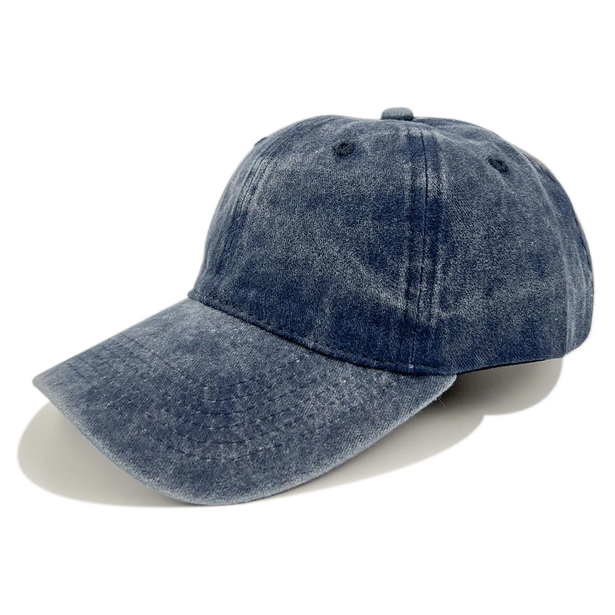 Embroidery Washed Cotton Baseball Cap 2