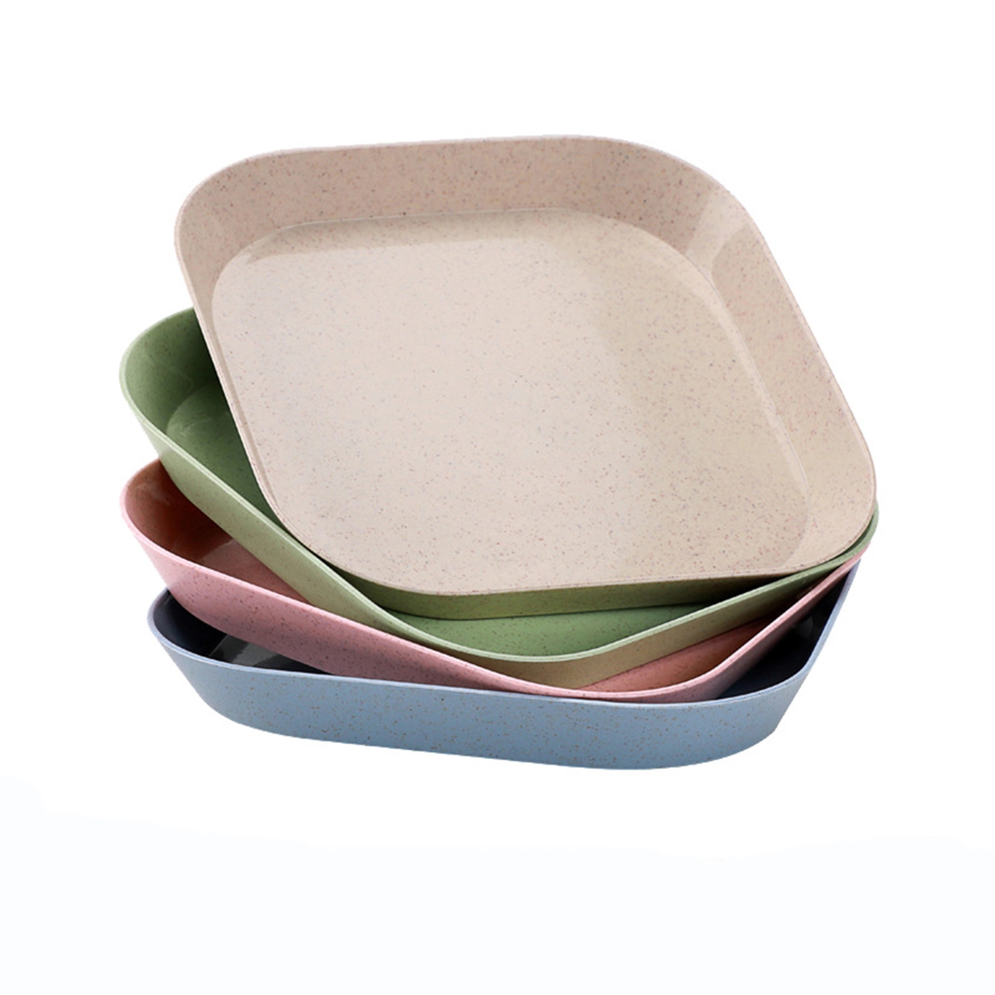 Lightweight Wheat Straw Plate 2