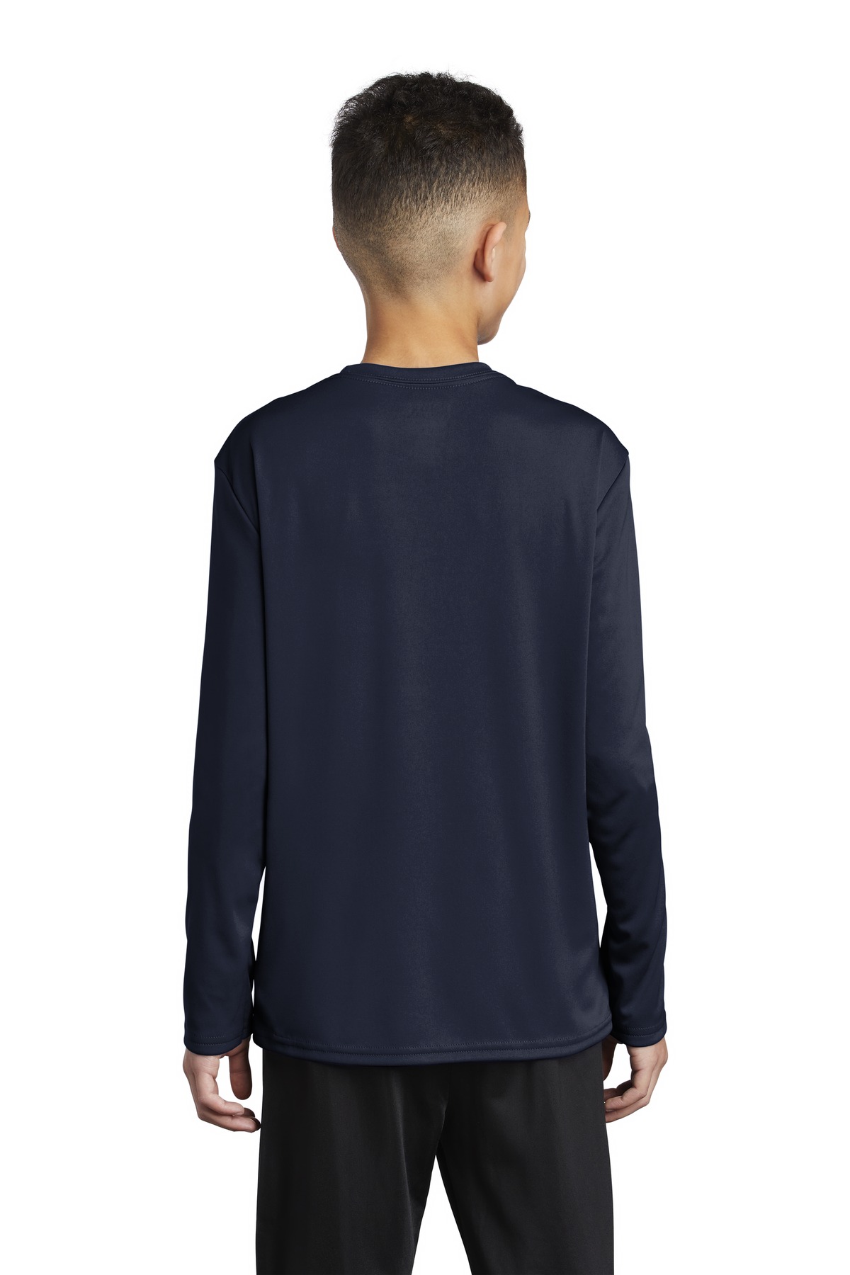 Port & Co Youth Long Sleeve Performance Tee PC380YLS 33