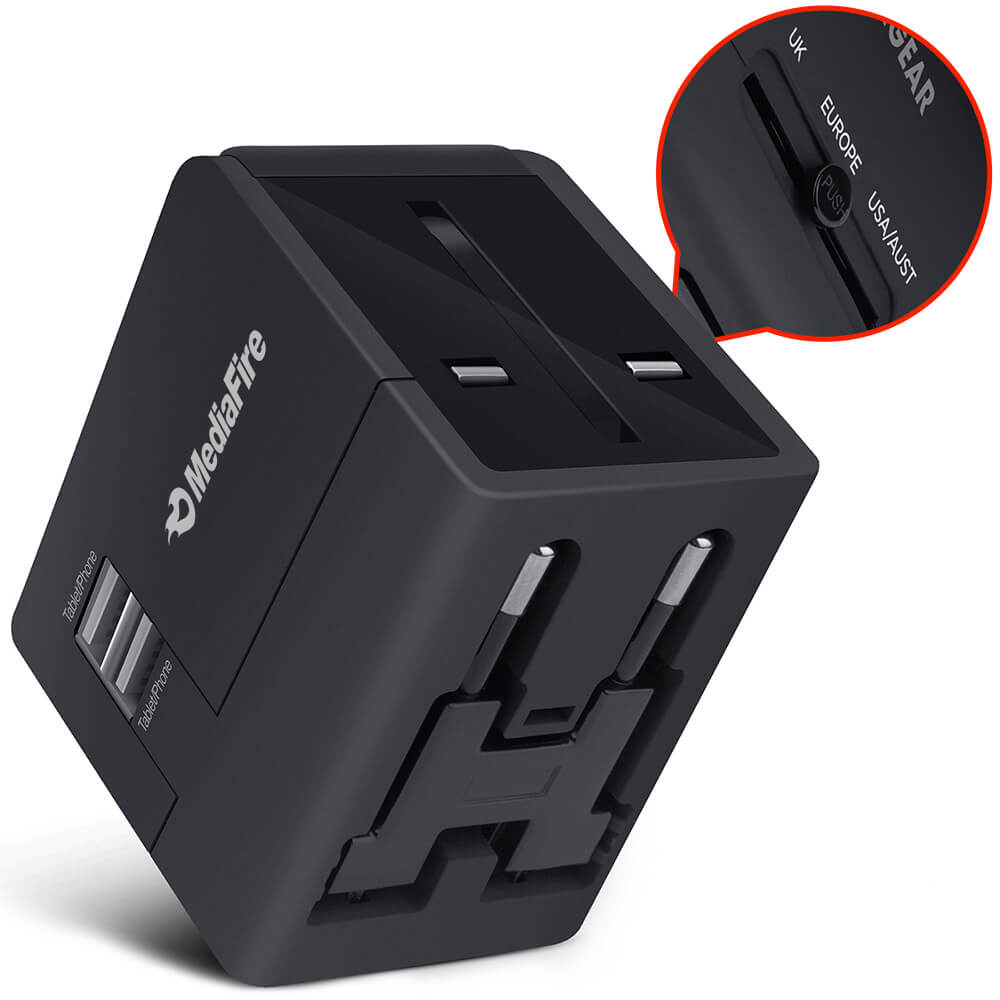 HyperGear All-in-One World Travel Adapter 6