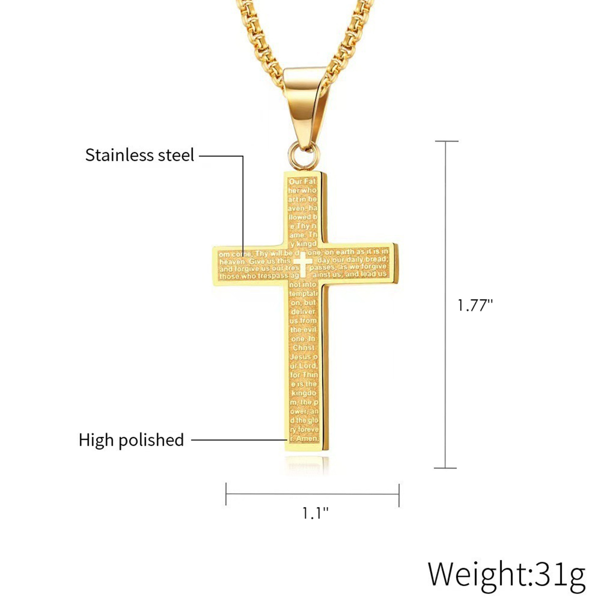 MOQ100 Necklace As A Father's Day Gift 6