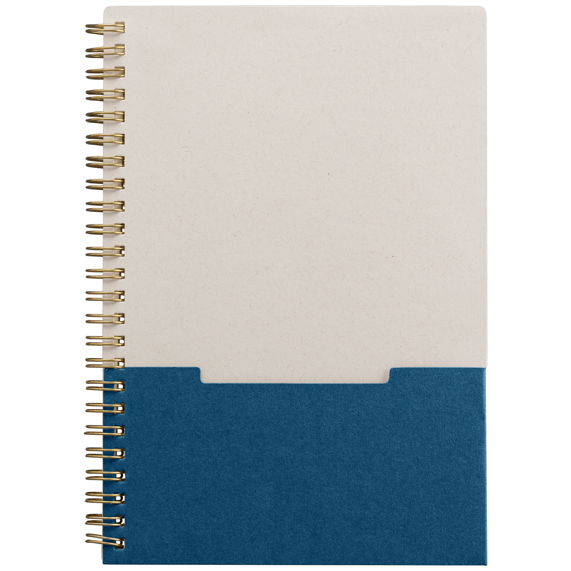 Lino FSC Paper Spiral Binding Vertical Pocket Notebook - A5 11