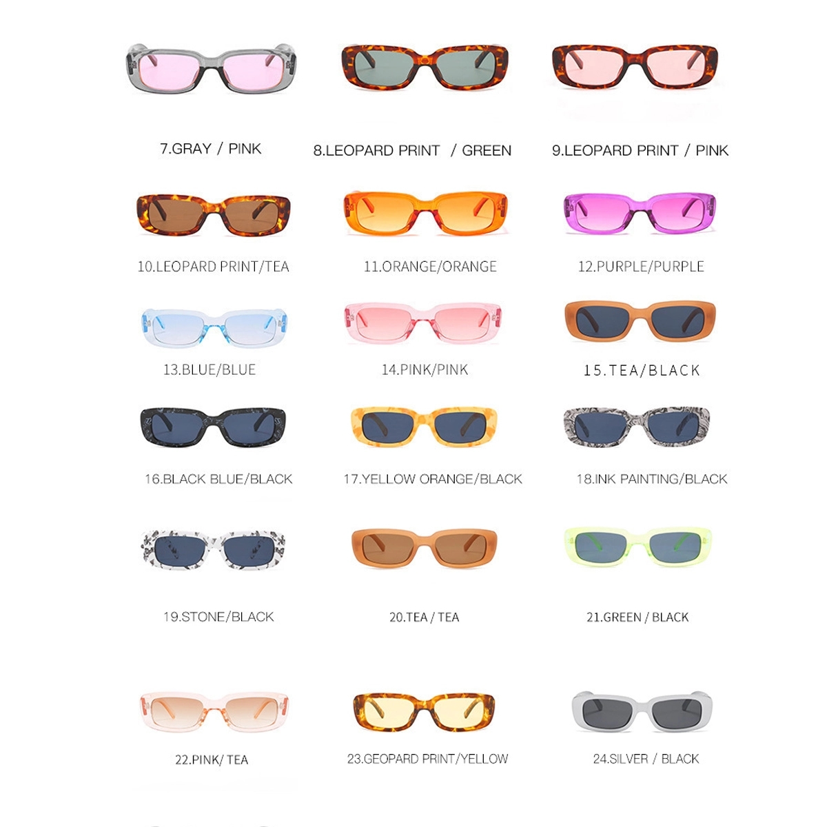 Custom Retro Square Sunglasses 3