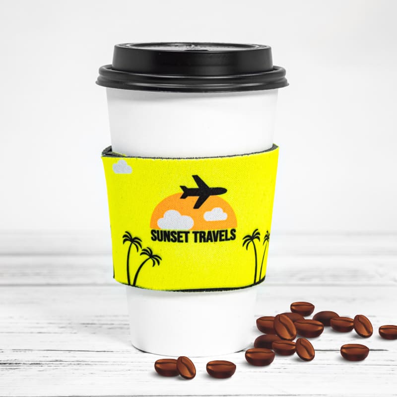 Fluorescent Neon Foam Collapsible Coffee Wraps 15
