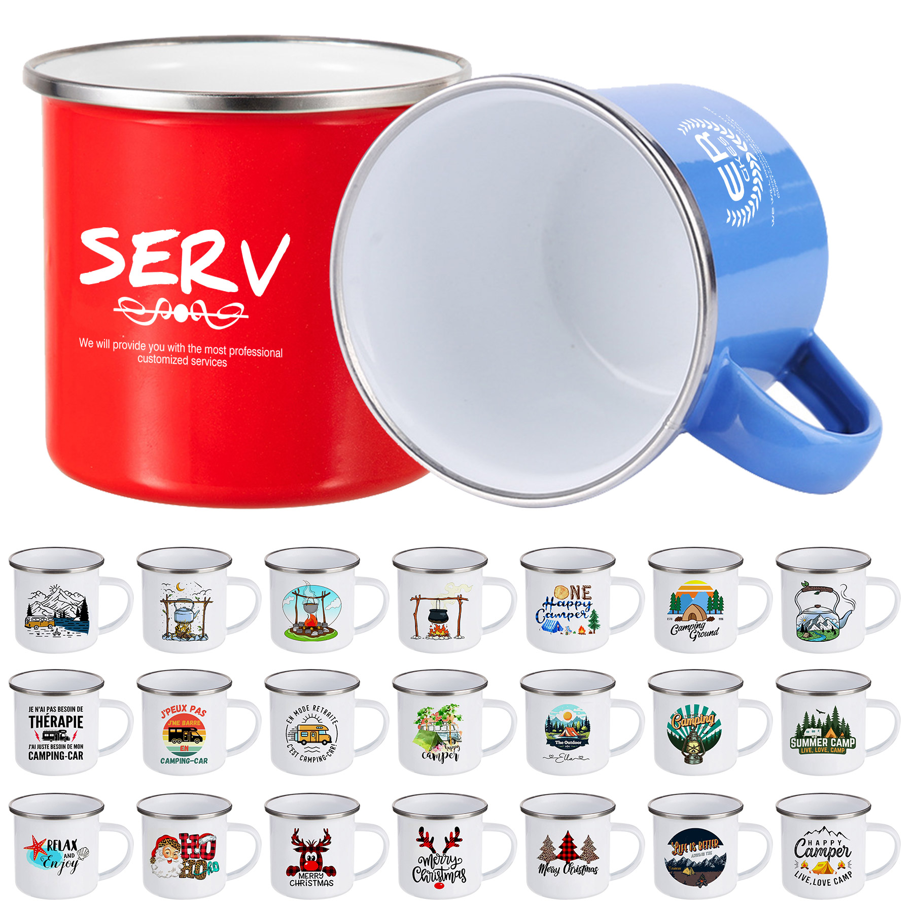 Enamel Mug 12