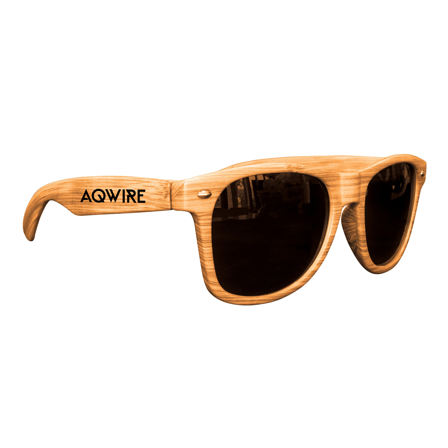 Wood Tone Sunglasses 5