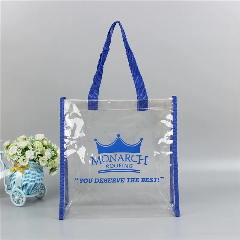 Transparent Promo Tote PVC Shopping Bag 6