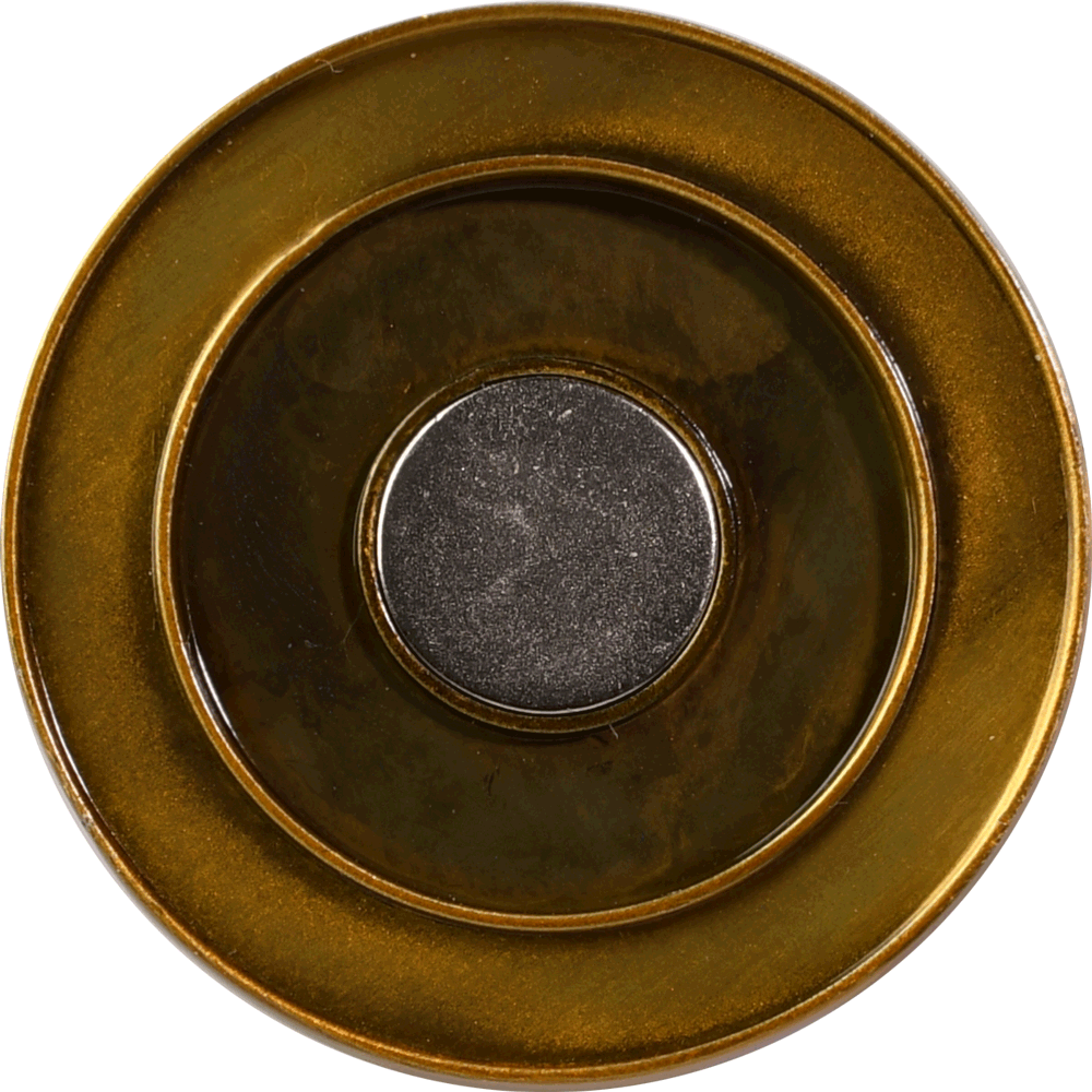 Texture Tone® Golf Ball Marker Coin w/ Magnetic Ball Marker 9