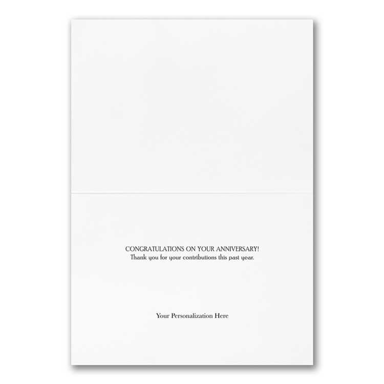 Anniversary Gold Card 1