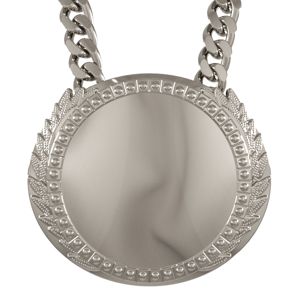 Express Vibraprint® Lite Champ Chain Medal w/ Plastic Chain 8