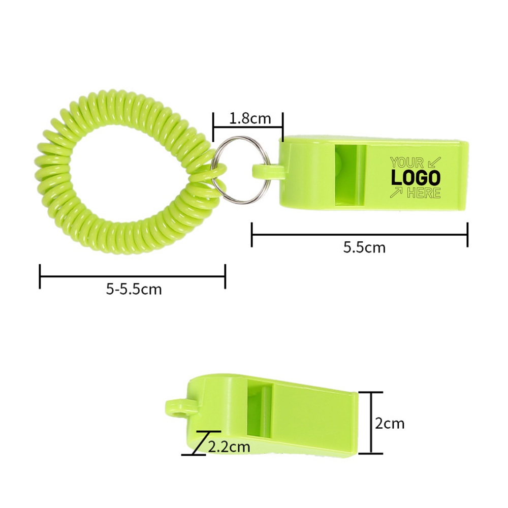 Spiral Bracelet And Keychain Whistle 9