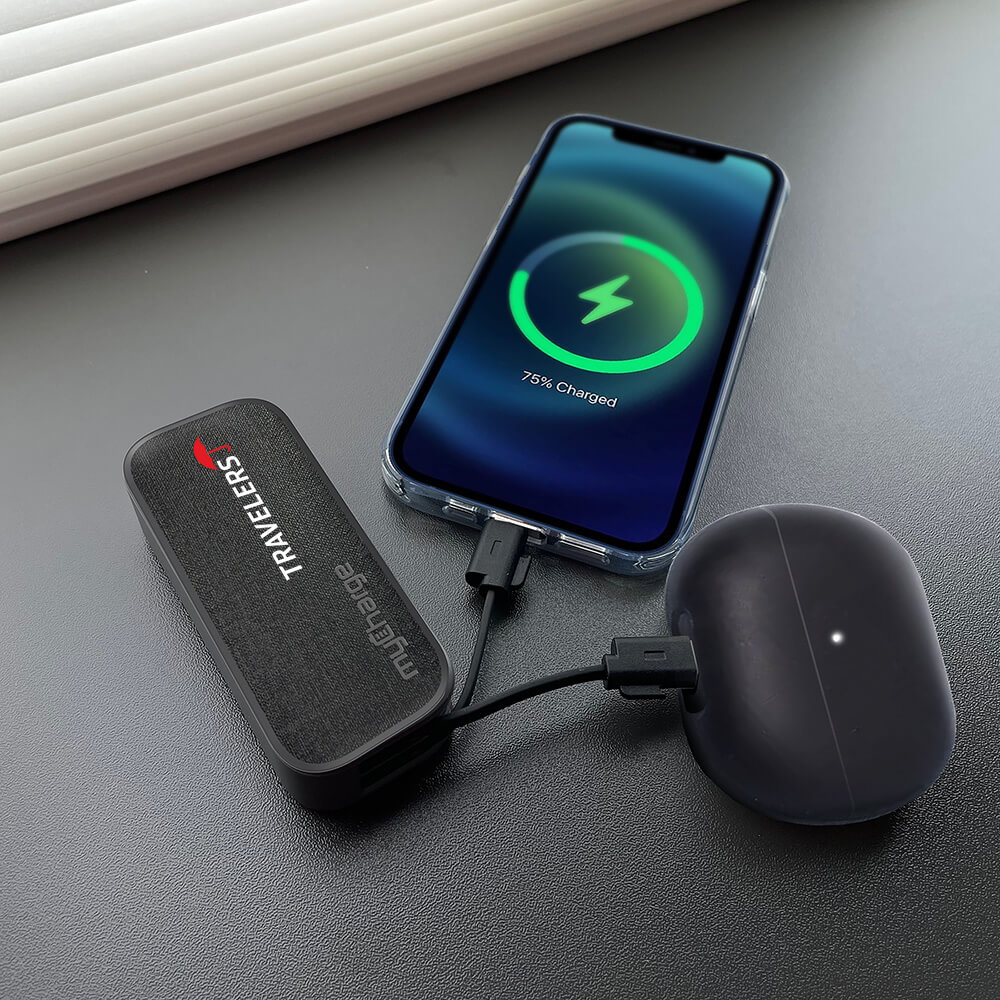 PowerHub Mini 3000mAh Portable Charger