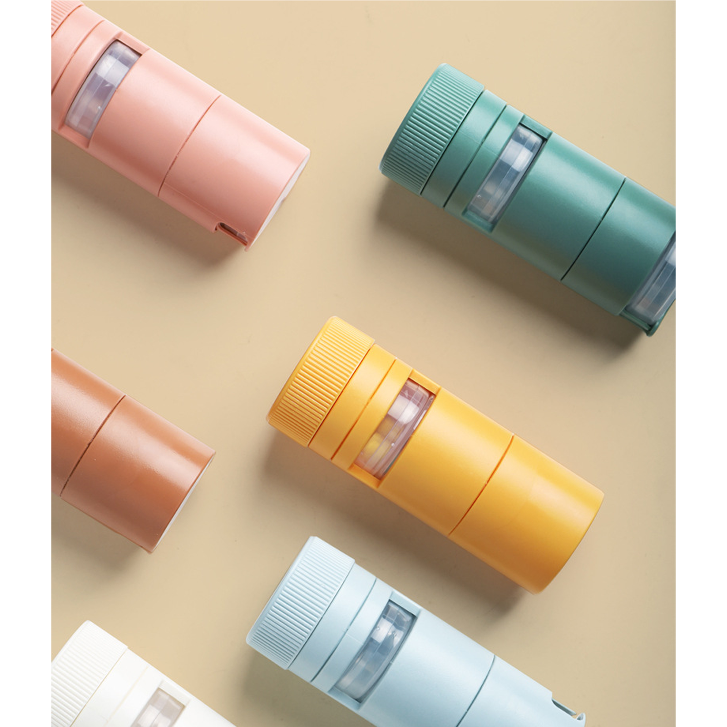 Multi-Functional Plastic Medicine Box Mini Portable 3