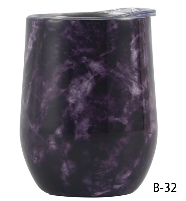 12 OZ U shape Stemless Thermos cup 27