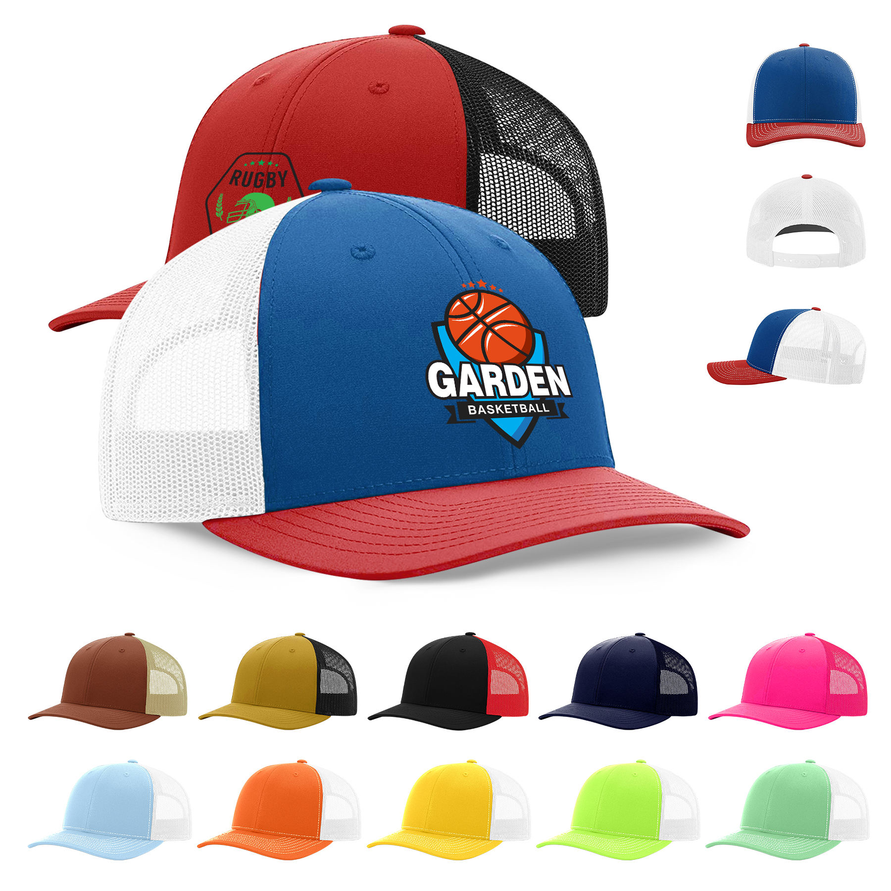 Mesh Back Baseball Cap 1