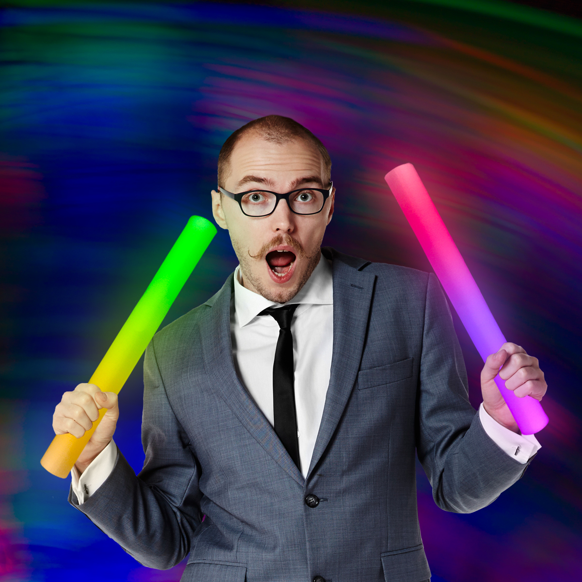 Multicolor 16" LED Lumiton Baton 2