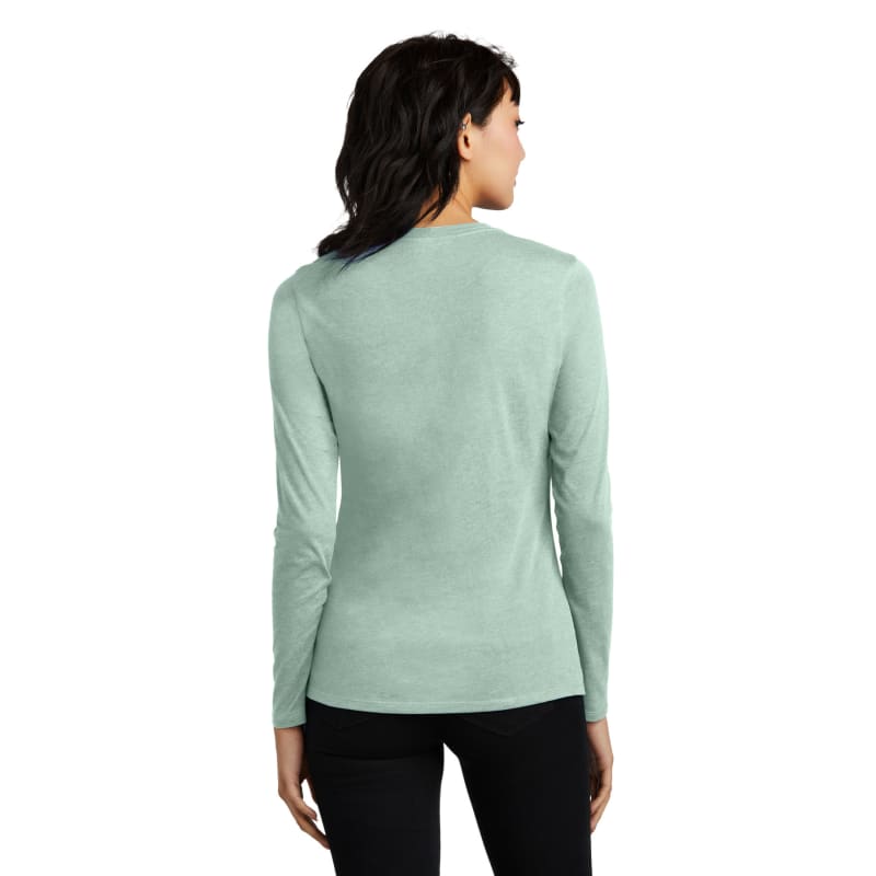District Women's Perfect Blend CVC Long Sleeve Tee 21
