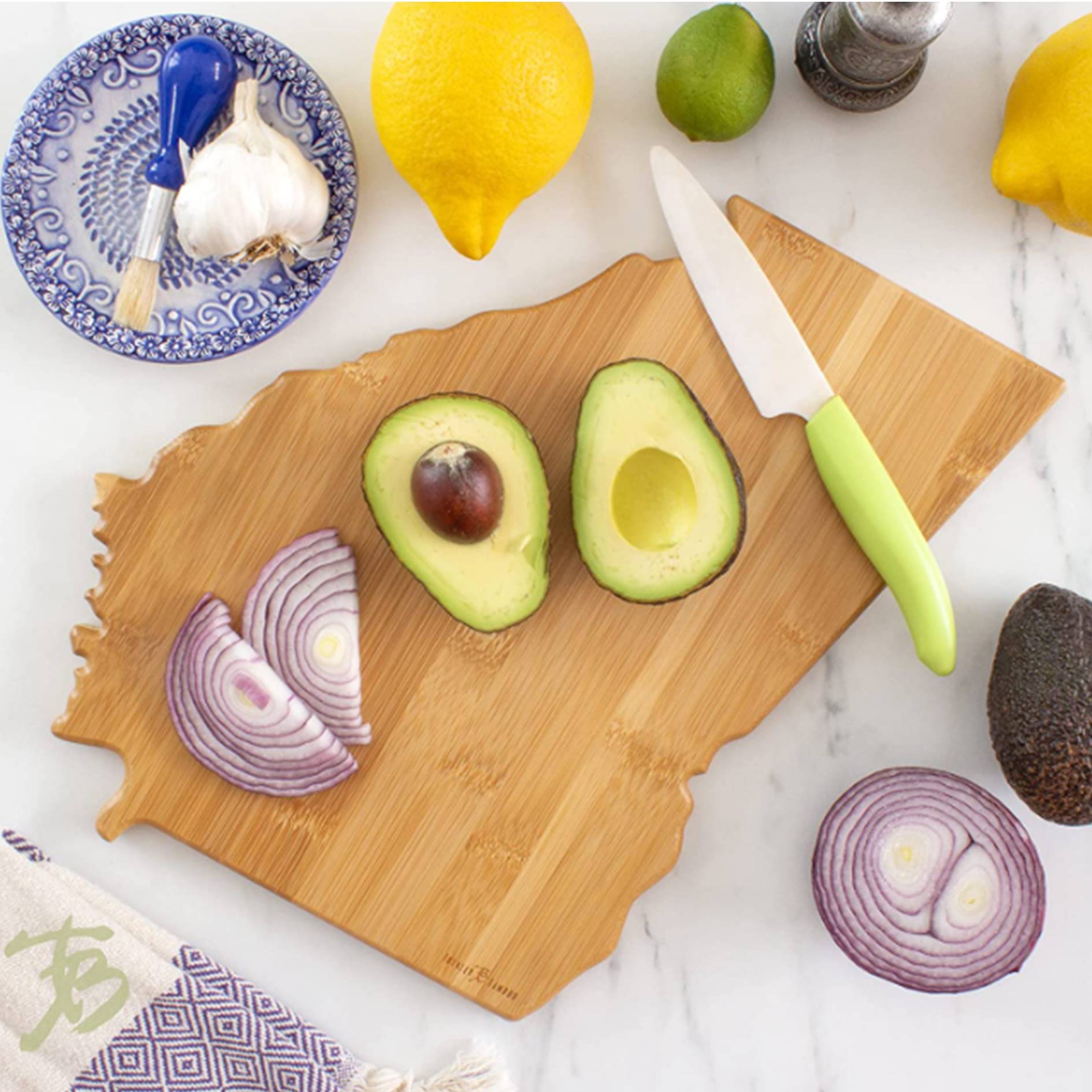 Georgia State Shaped Serving Cutting Board 4