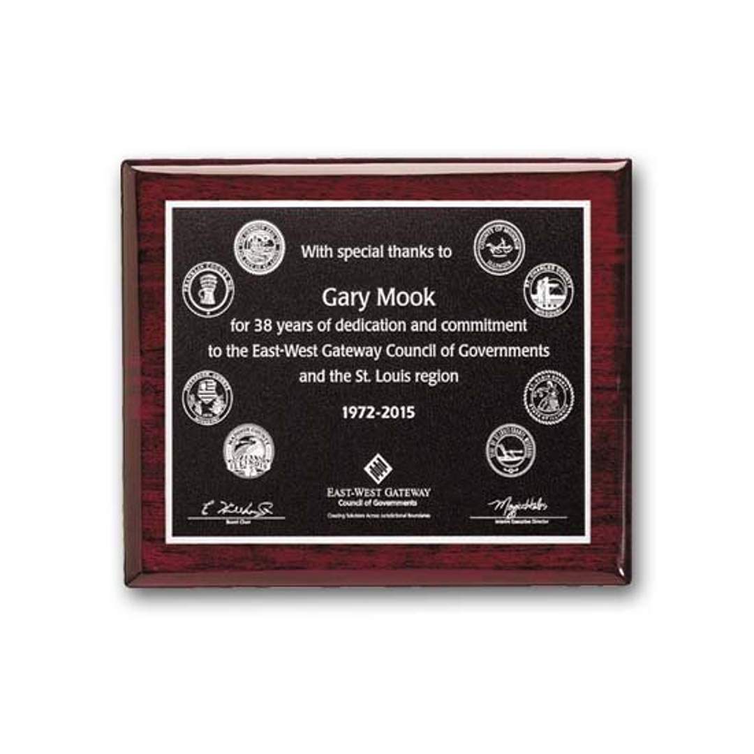 Photocast Plaque - Rosewood 5
