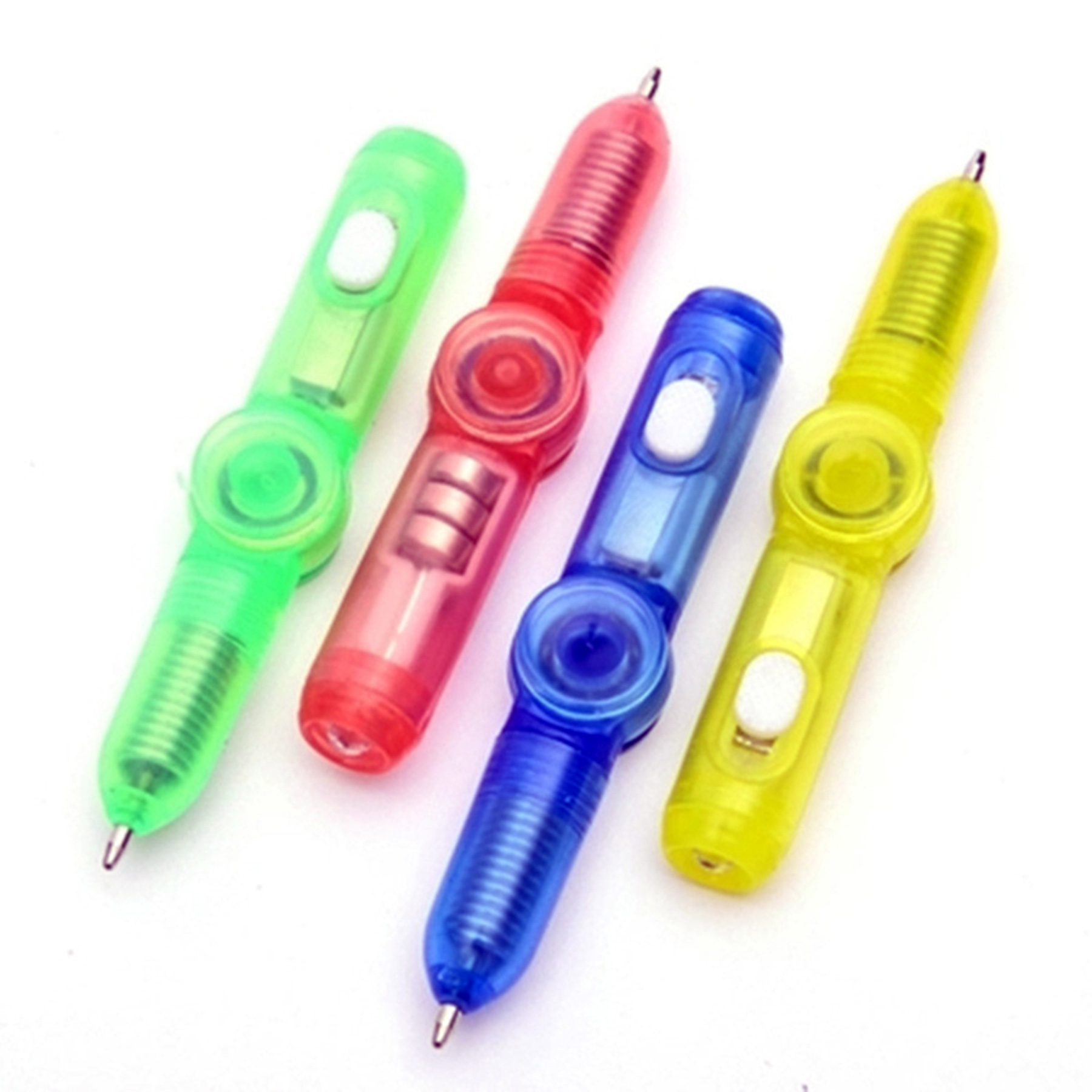LED Fingertip Gyro Ball Pen 1
