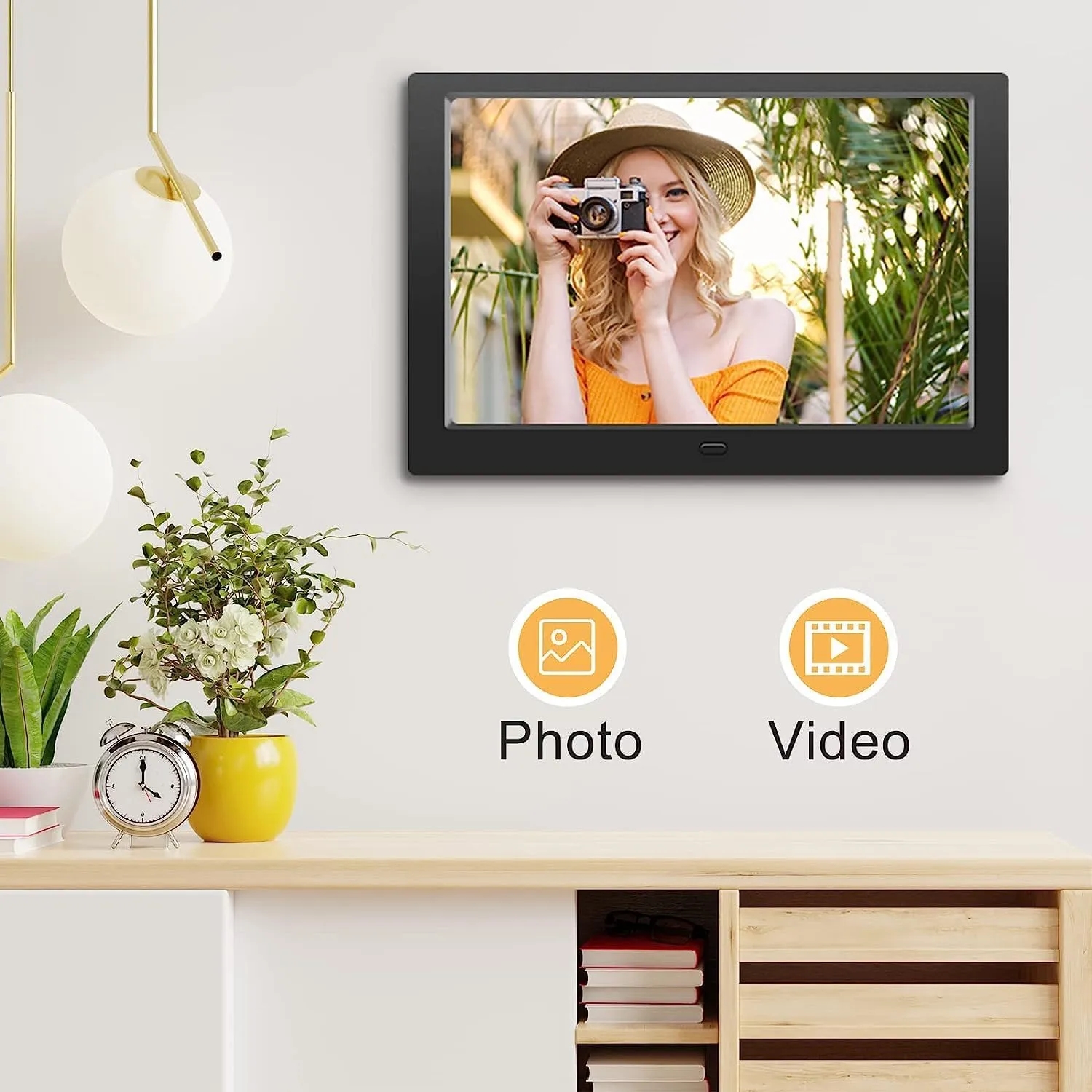 10.1 Inch USB Digital Picture Frame with Remote 9