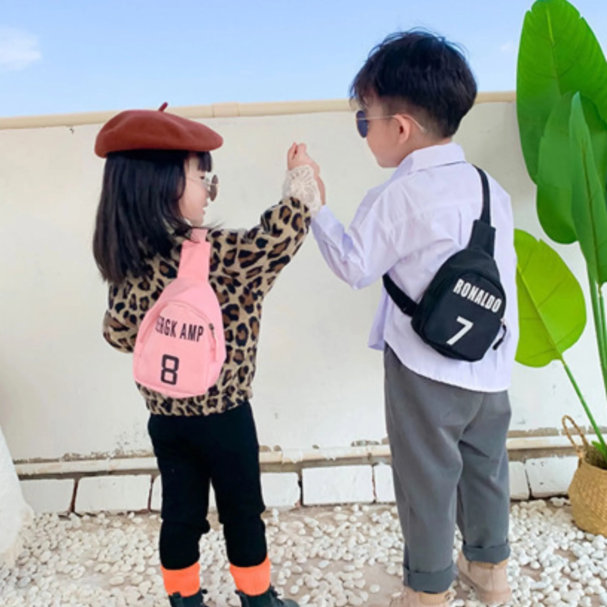 Waterproof Kids Crossbody Chest Bag for Back-to-School 4