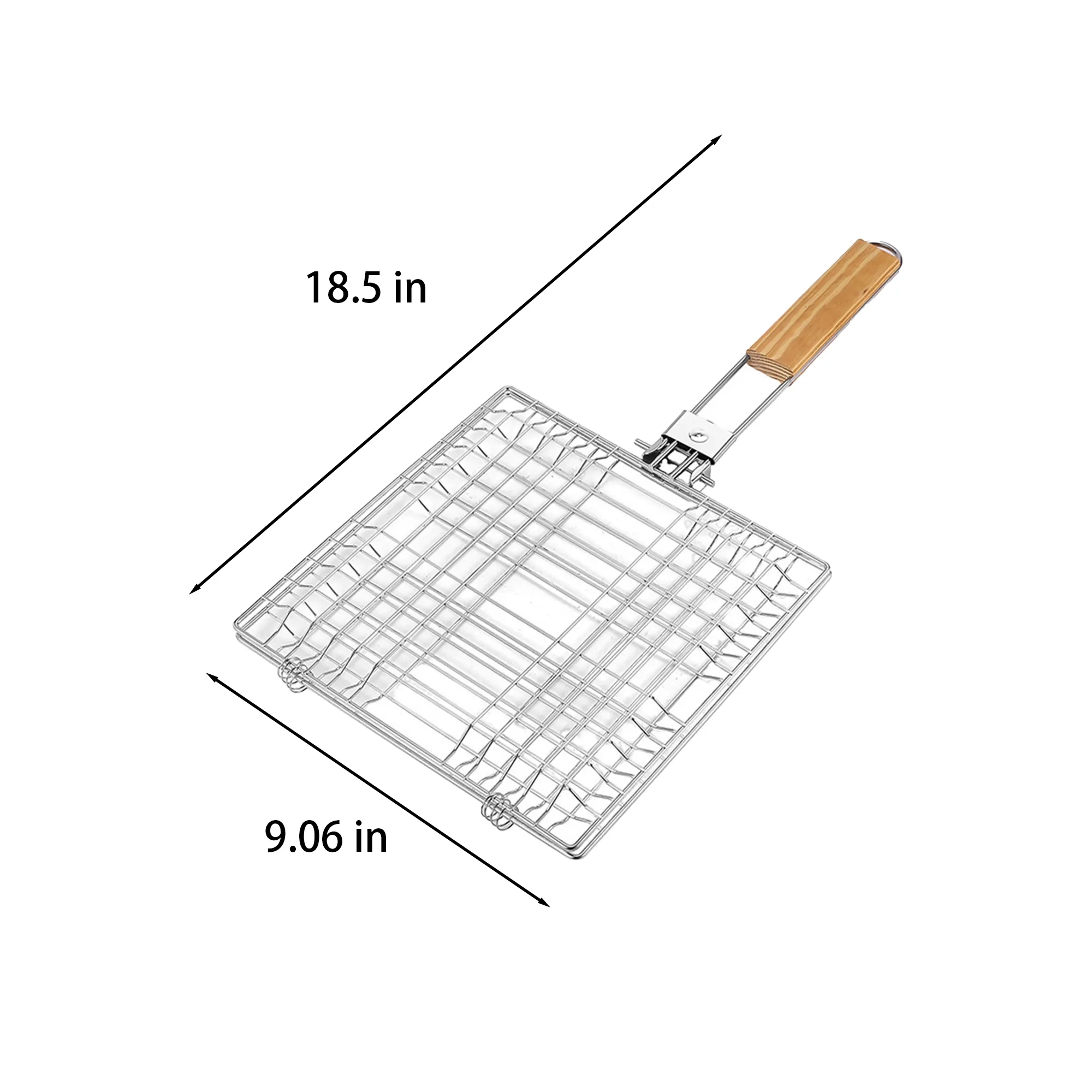 Stainless Steel Fish Grilling Basket 3