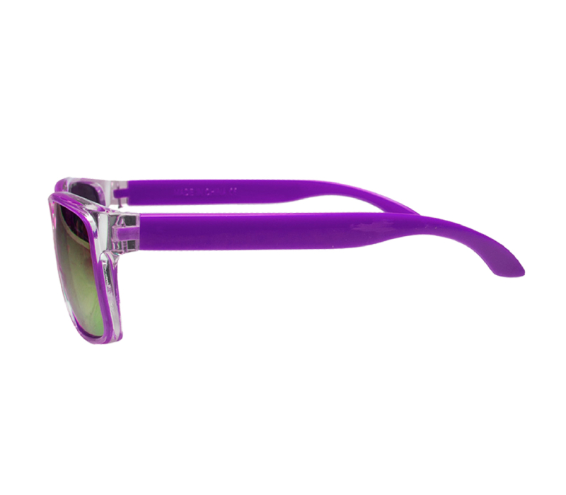 Two-Tone Mirror Lenses Polycarbonate Sunglasses 8