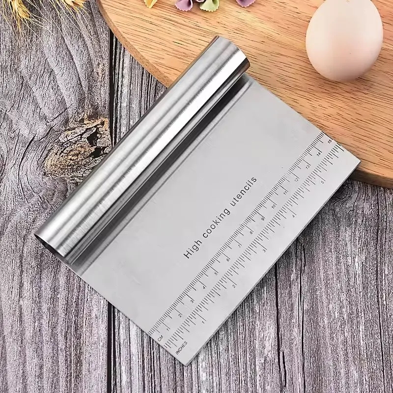 Dough Pastry Scraper/Cutter With Measuring 5