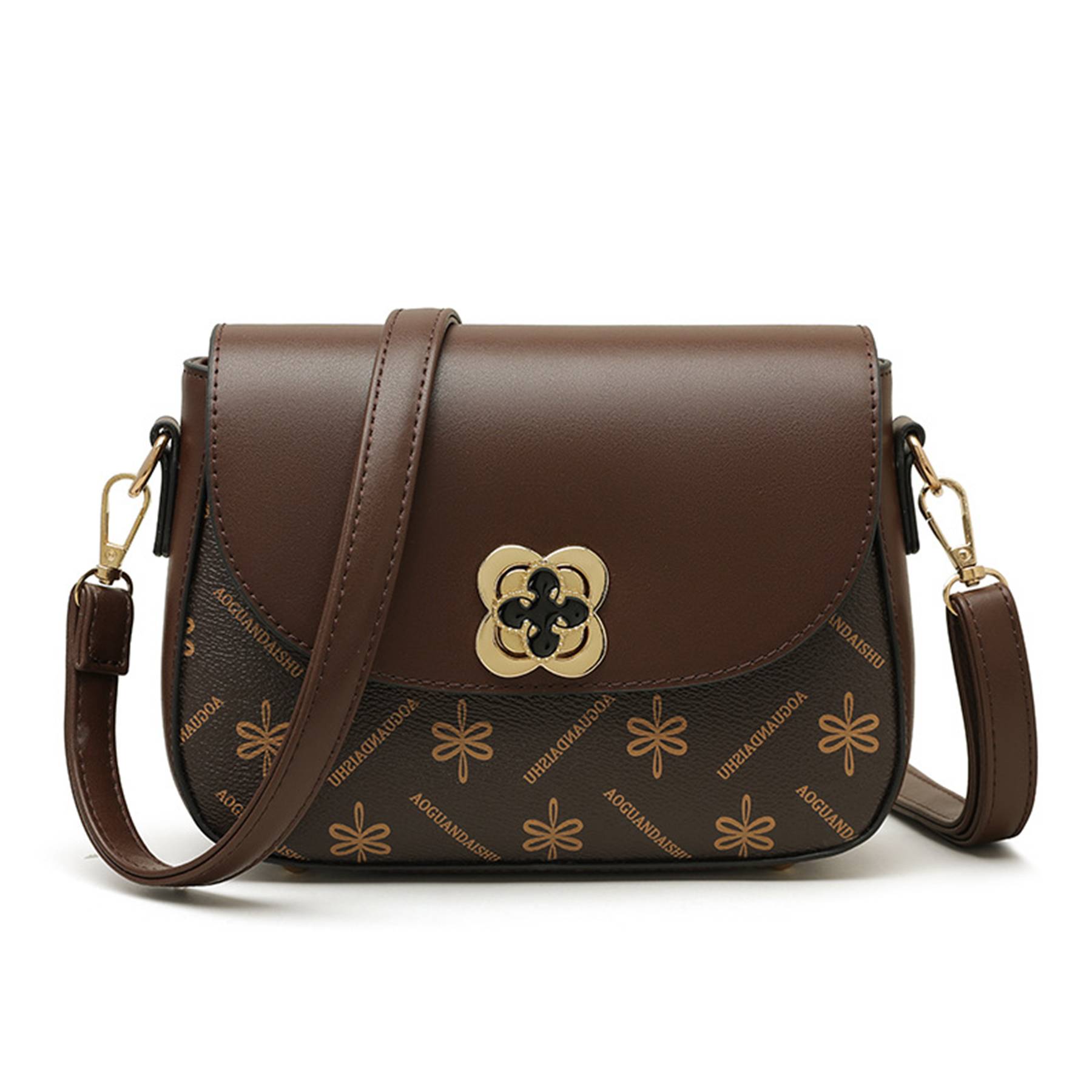 Pu Leather mini waterproof printed mobile Cross-body Bag 15