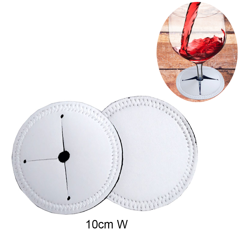 4'' Neoprene Goblet Coaster Wine Glass Holder 2