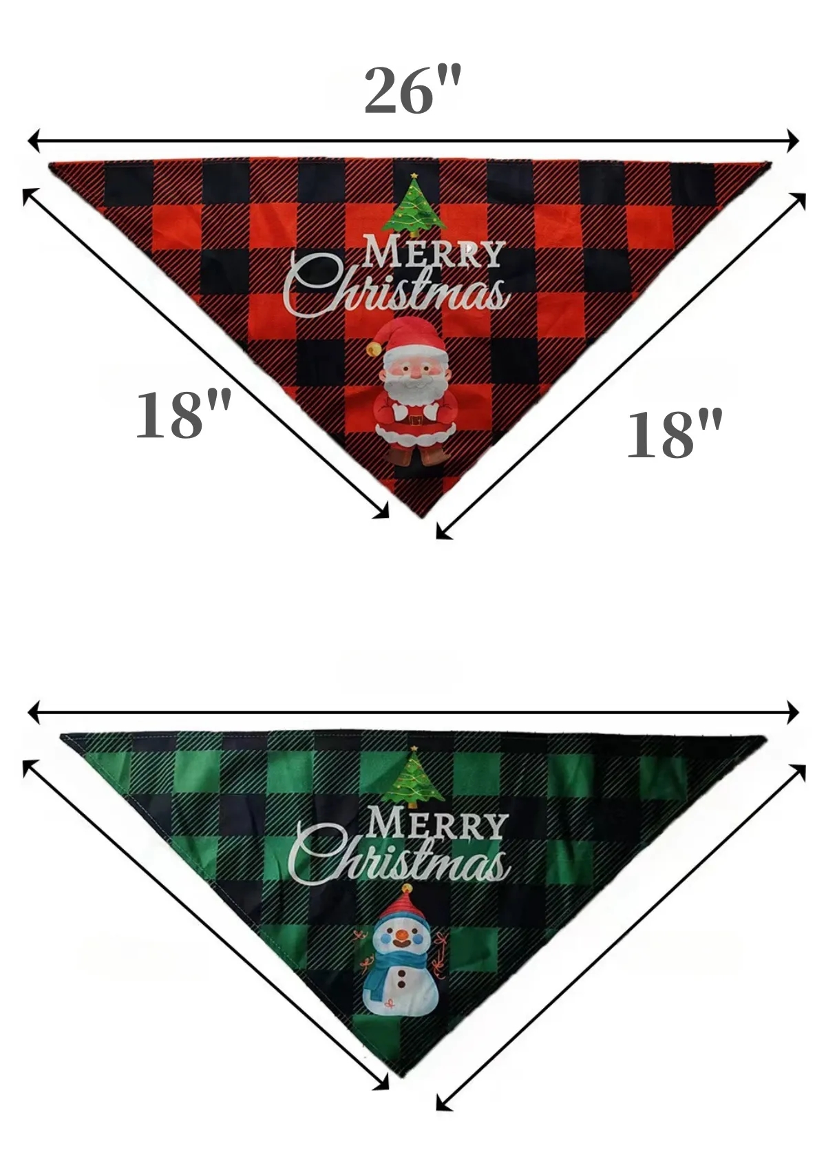 Christmas pet scarf 3