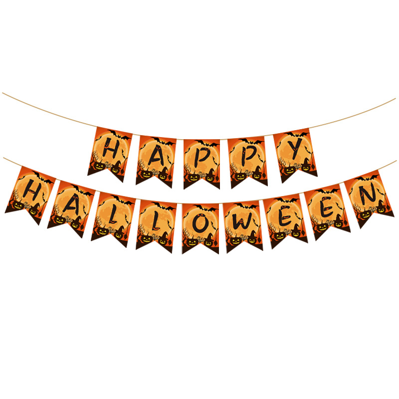 Halloween Hanging Ghost Garland – Cute Party Decoration for Kids 6