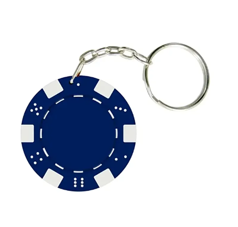 Poker Chip Keychain 1