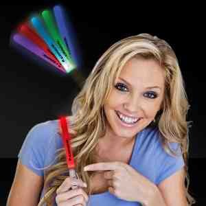 Necklace with Light Up Glow LED Stick wand with lanyard