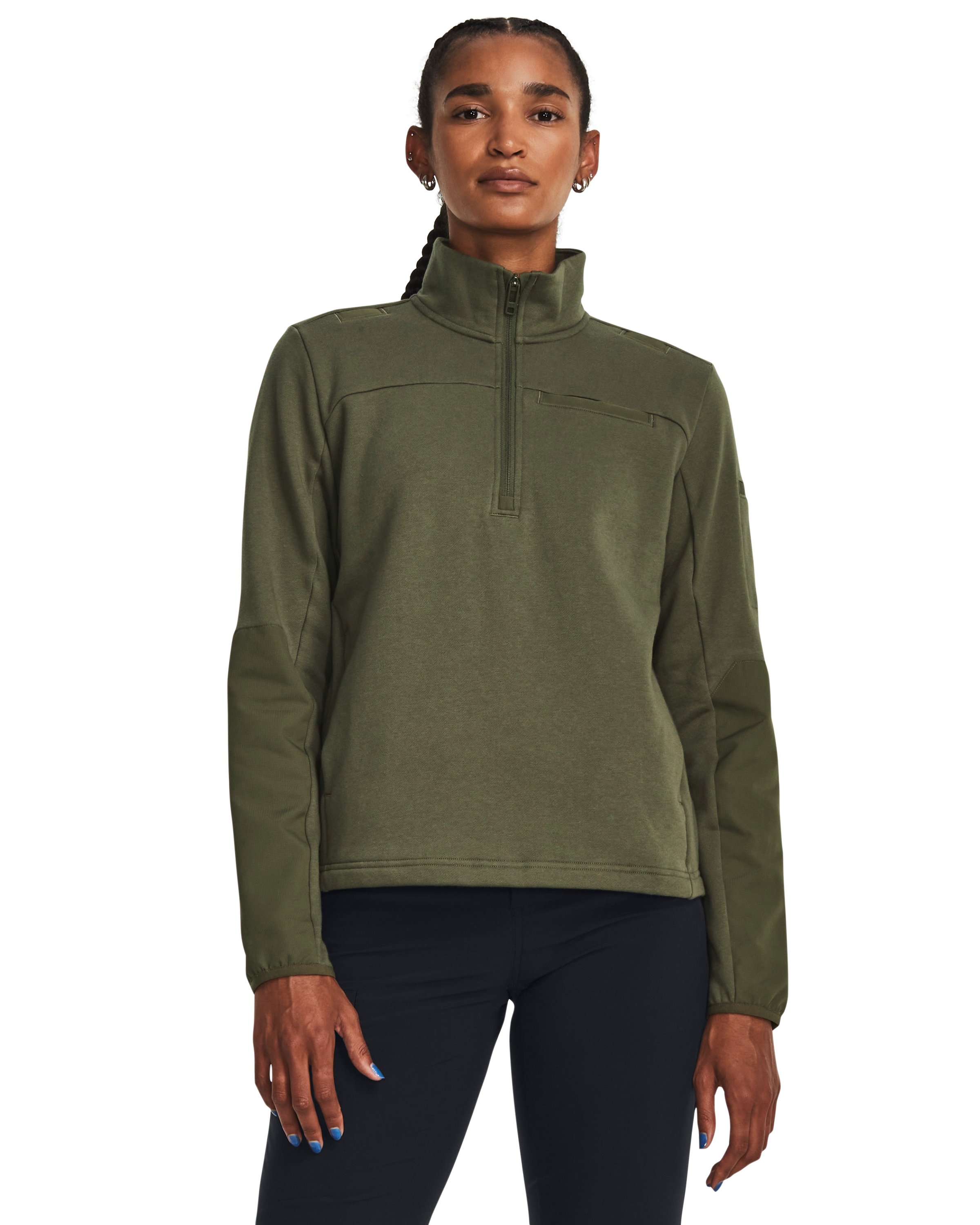 UA Rival Fleece Tactical Job Women's  Zip 3