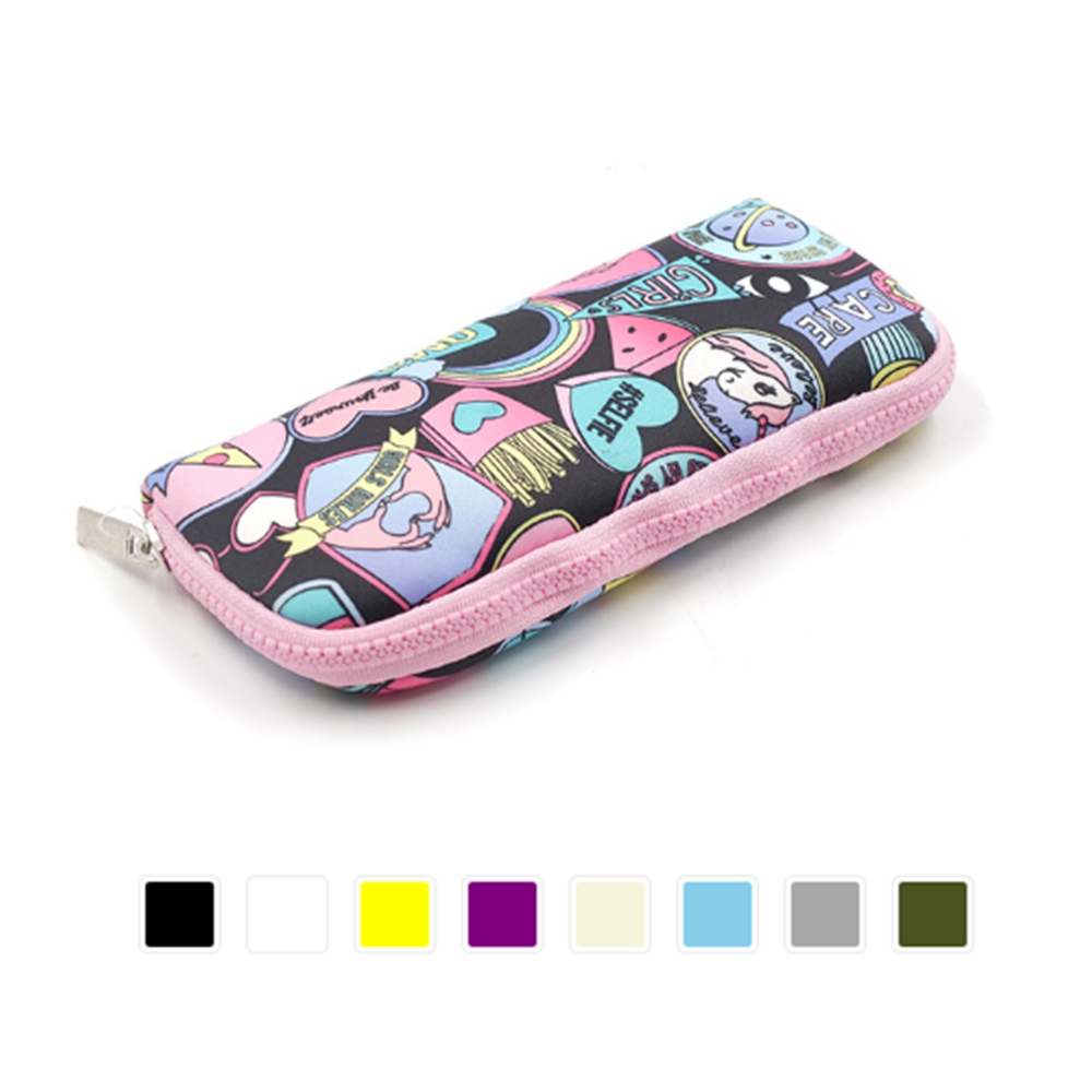Cartoon Design Neoprene Pencil Bag 4