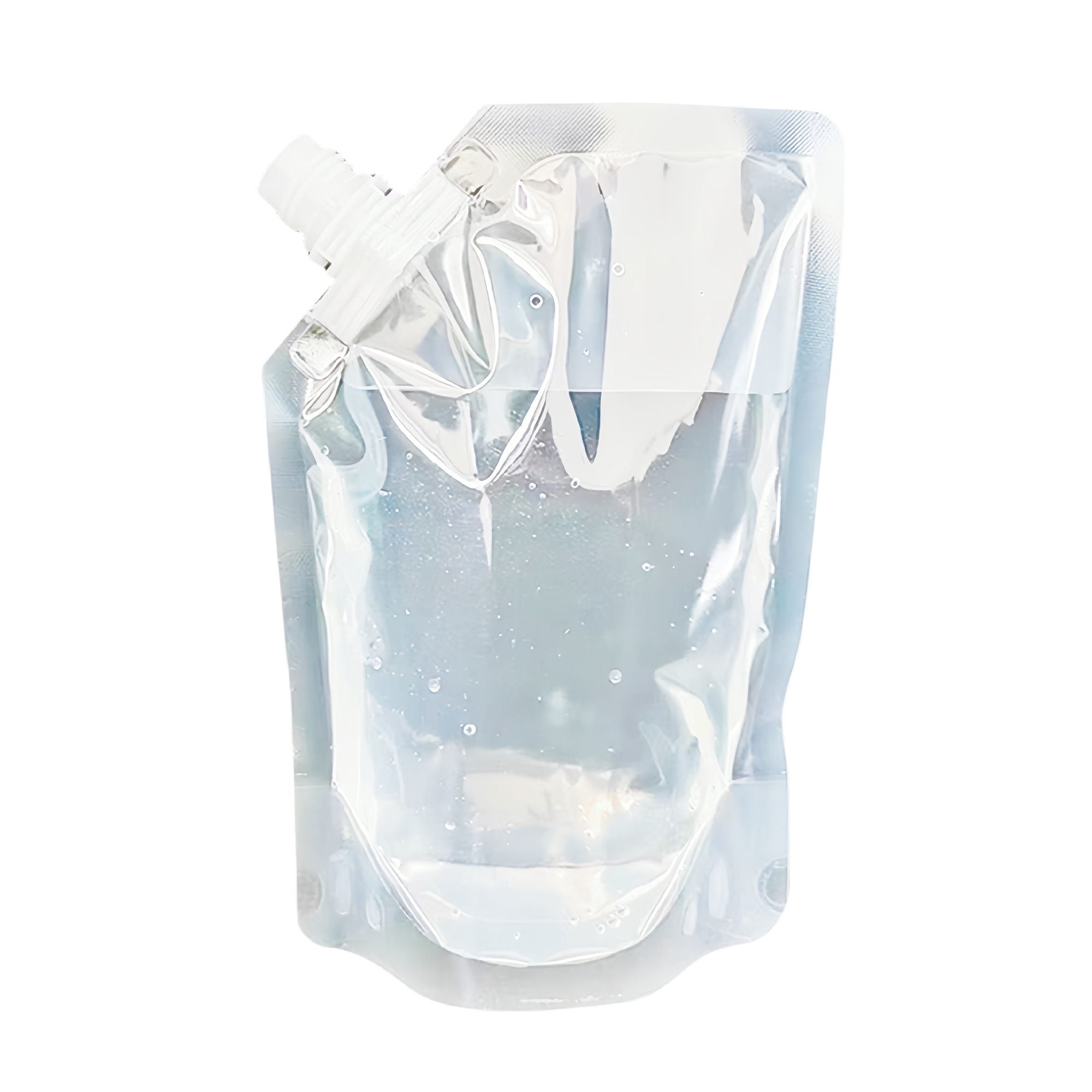 500ml Transparent Spout Pouch, Self-Standing Thickened Food-Grade Liquid Packaging Bag with Handle 3