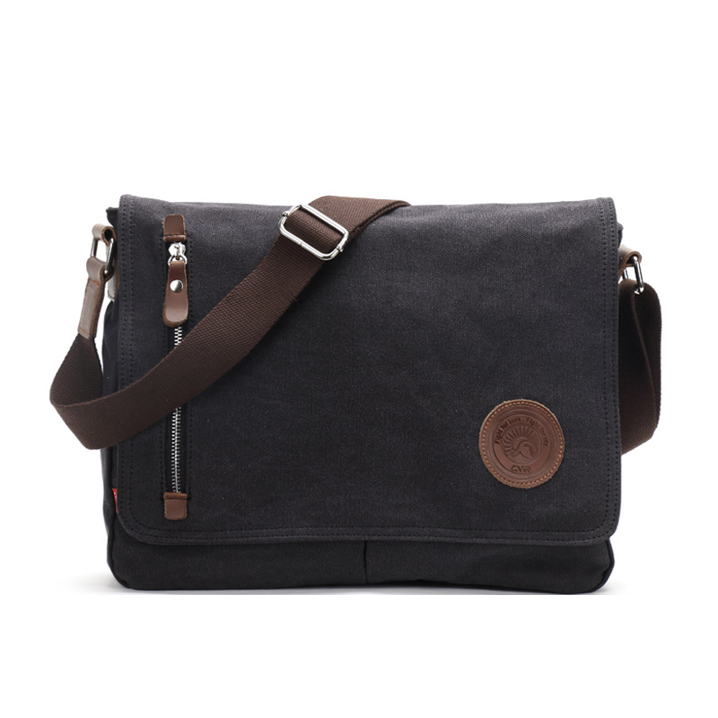 Canvas Large-Capacity Casual Messenger Bag 5