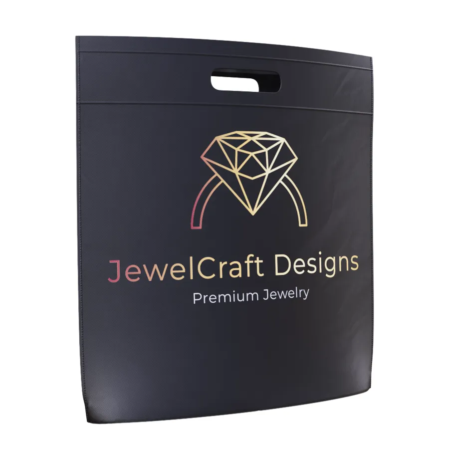 Custom Non-Woven Large Exhibition Tote Bag 5