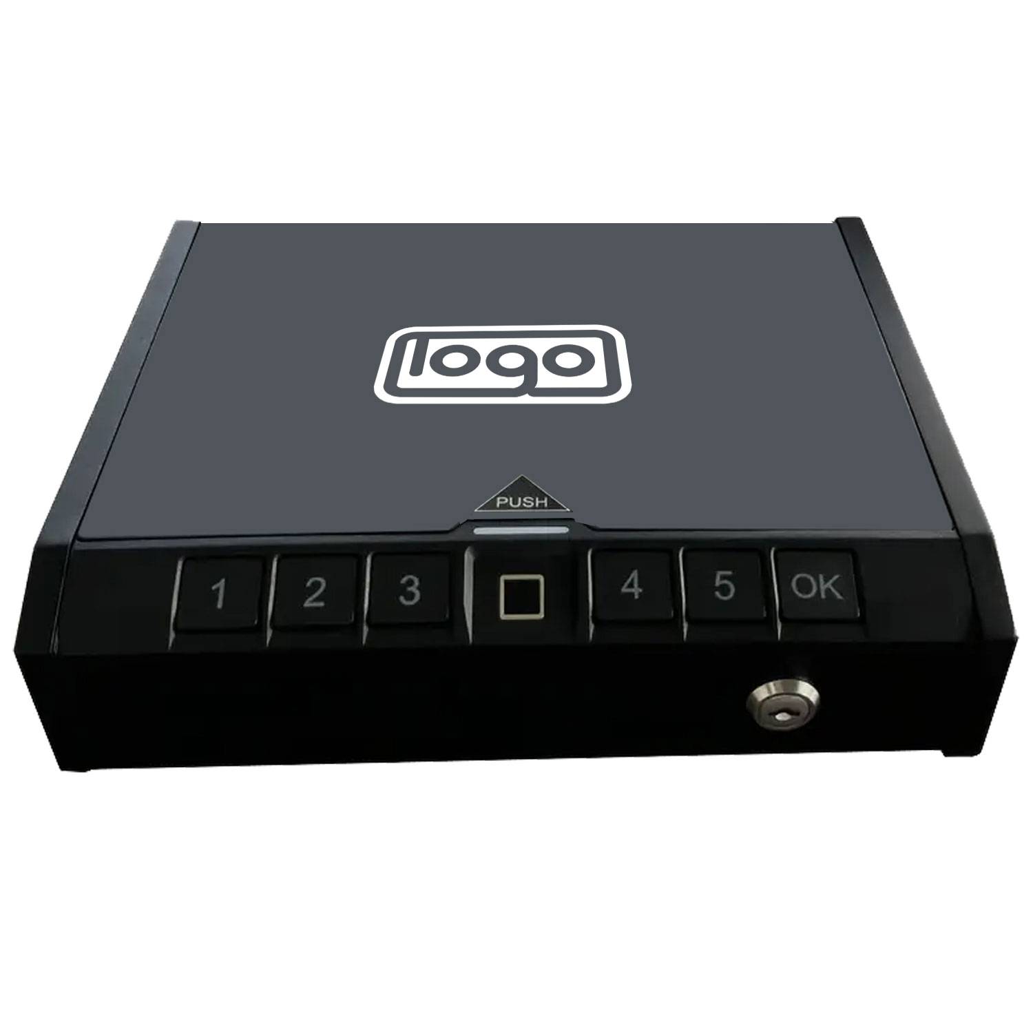 Biometric Fingerprint Handgun Safe Box Quick Access Lockbox 1