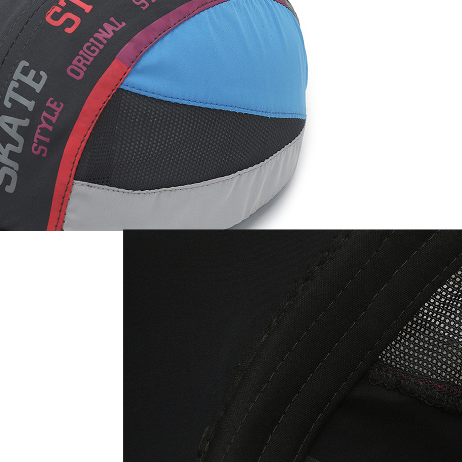 Adjustable Printed Patchwork Baseball Cap 5