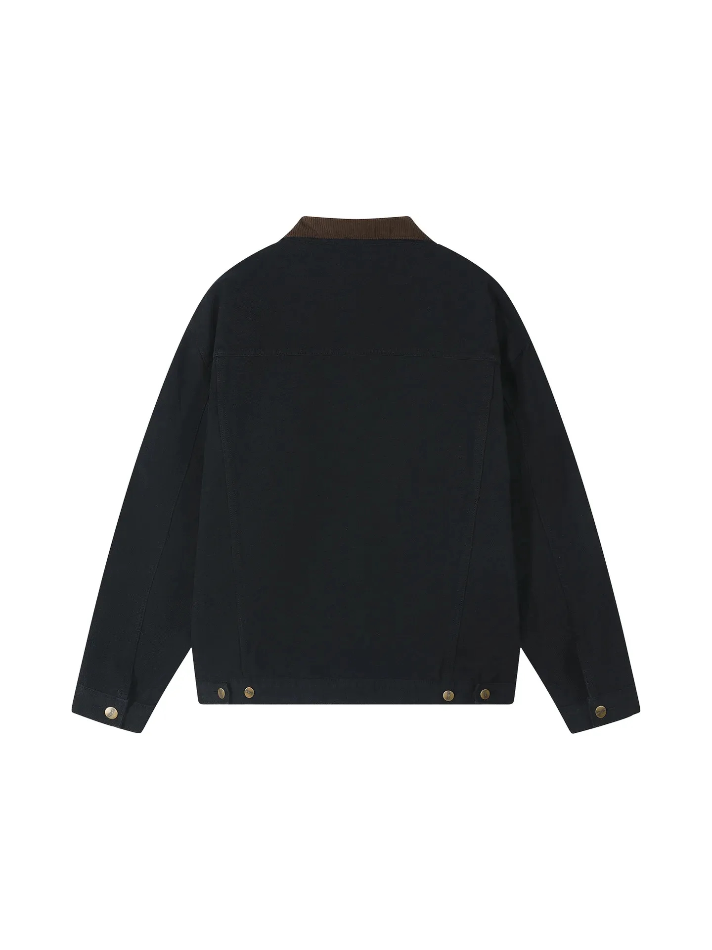 Men's Cotton Canvas Jacket with Pockets 2