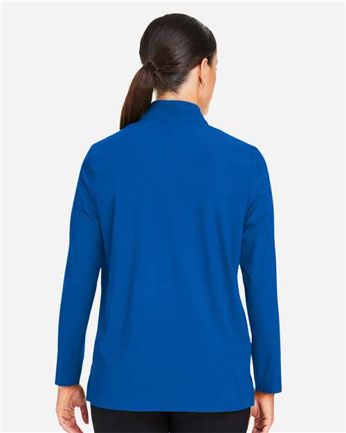 Women's CrownLux Performance® Windsor Welded Quarter-Zip Pullover - DG410W 24