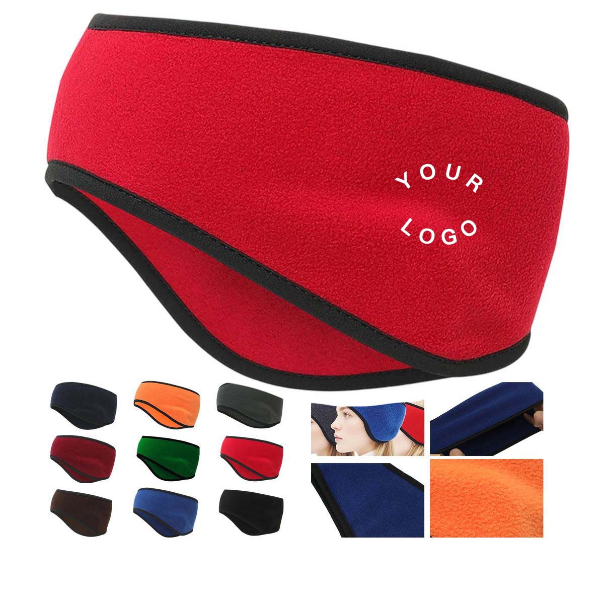 Velvet Winter Headband with Ear Protection 14