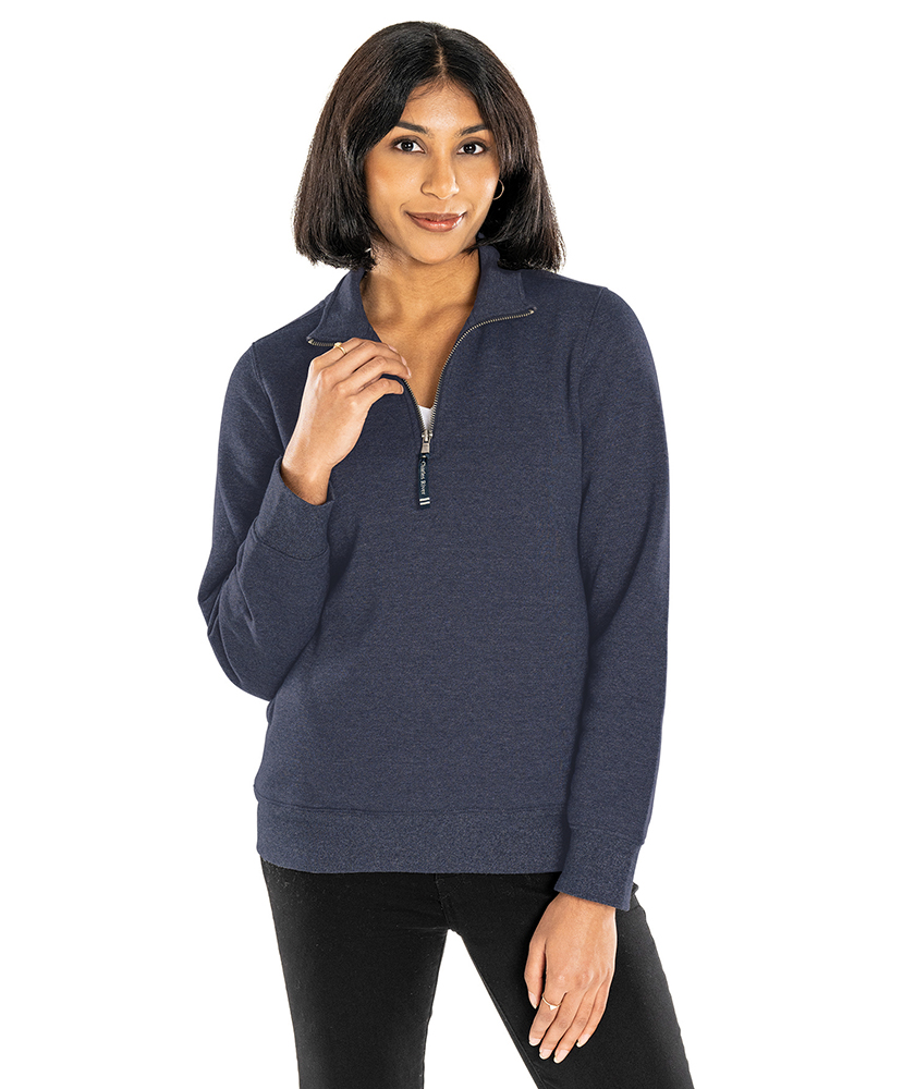 Women's Crosswind Quarter Zip Sweatshirt 128