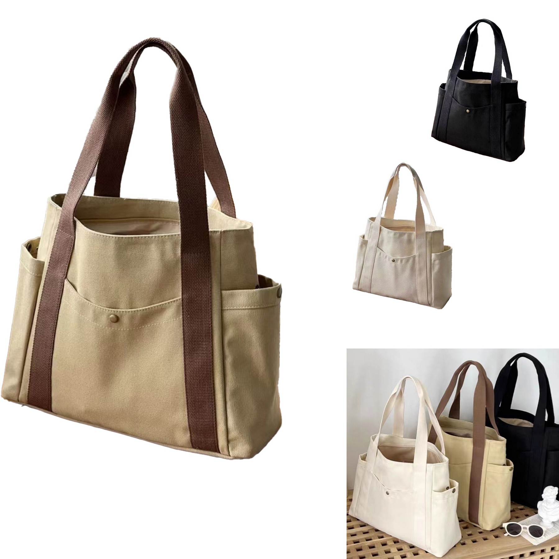 Commuter All-In-One Canvas Bag 5
